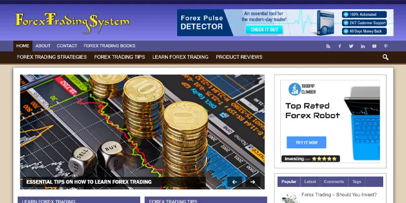 forex trading website