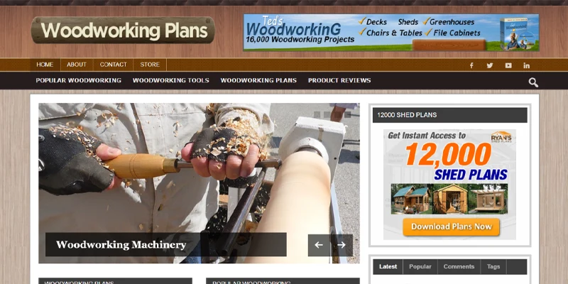 woodworking plans website