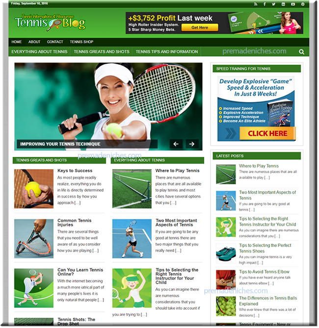 tennis blog